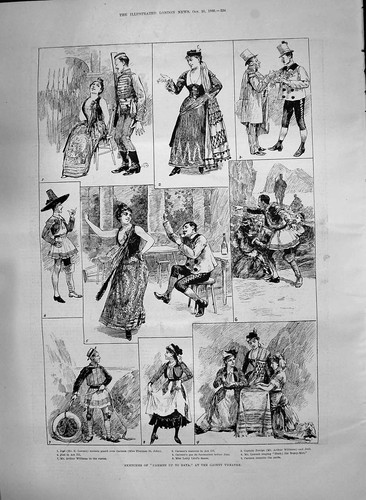 Old 1890 carmen data gaiety - 1890,