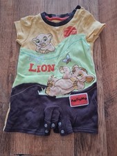 Disney Lion King Romper 3 - 6 Months Playsuit Outfit Simba
