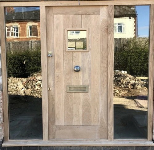 Solid oak front - solid,