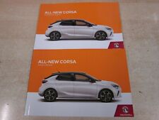 VAUXHALL CORSA F 2019-2021 OWNERS MANUAL HANDBOOK NAVIGATION books OEM