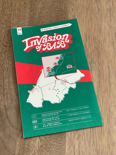 Invader map invasion of - invader,