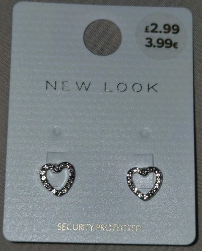 New look silver - diamante, open