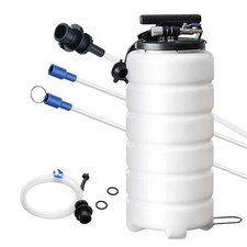 VEVOR Fluid Extractor Pneumatic or Manual Oil Change Vacuum Pump 4 Gallons/6.5L