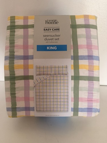 George asda king duvet cover - king,