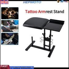 Blcak Leather Tattoo Armrest