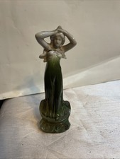 Art Nouveau  Pottery Lady