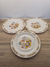 Set of 3 Vintage Dinner Plates