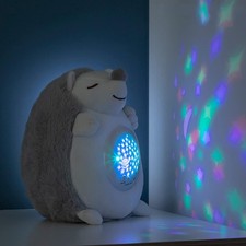 Plush Hedgehog Sleeping Doll Plush Animal Doll Projection Toys Christmas Gift