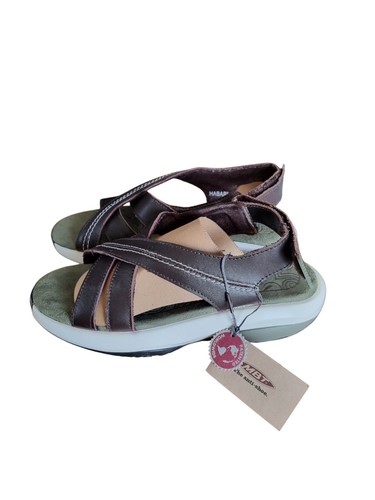 Mbt habari brown leather - mbt,