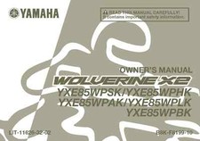 Yamaha Owners Manual Book 2019