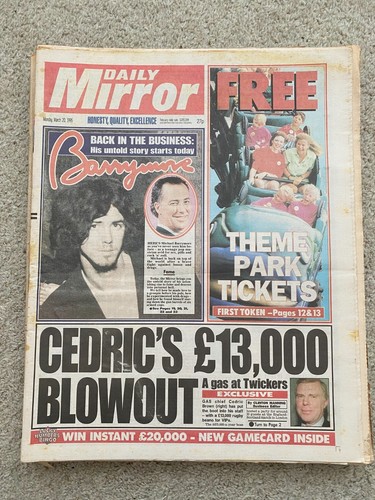 Daily mirror newspaper - daily,