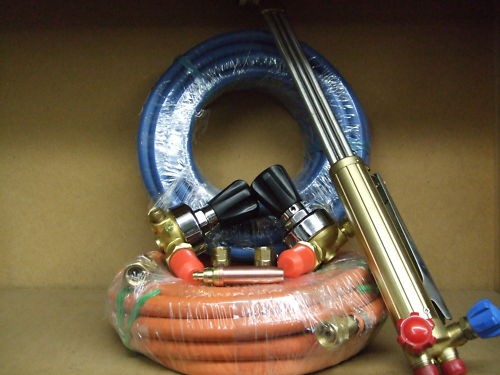 Oxygen propane gas - oxygen, cutting
