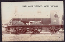 RP POSTCARD LONDON BRIGHTON SOUTH COAST RAILWAY LOCOMOTIVE CAEN 301 WITH DRIVER
