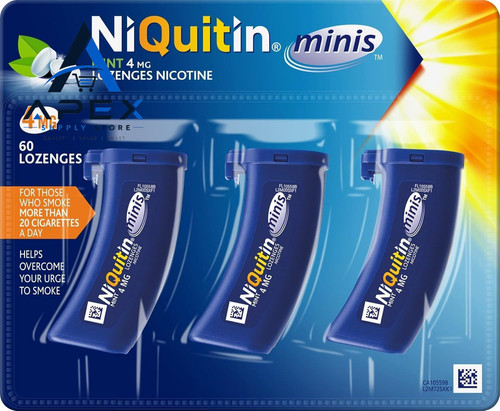 Niquitin minis mint mg - niquitin,