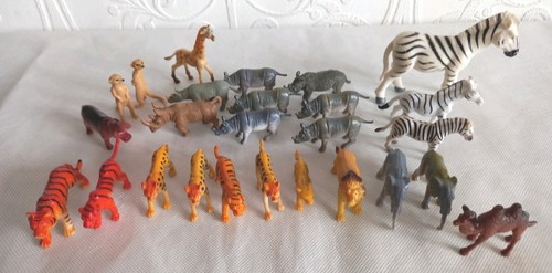Mixed lot zoo animals 26x - of,