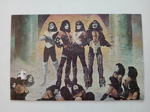 Kiss jigsaw puzzle 1977 - kiss.,