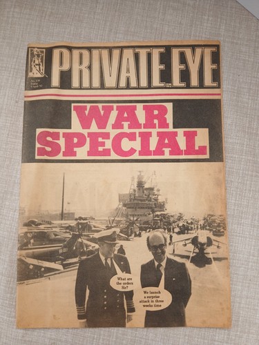 Private eye magazine issue - eye,