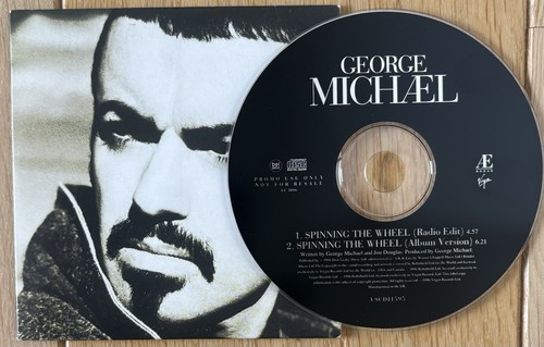 George michael spinning the - michael,