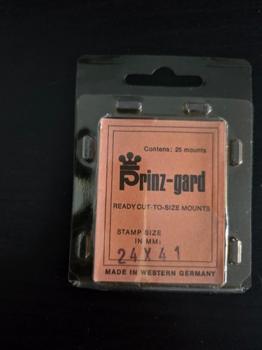Prinz stamp mounts clear - prinz,