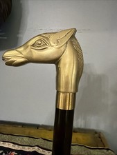 VTG Brass Horse Head Walking