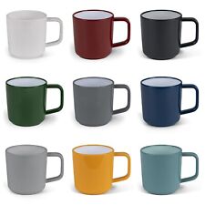 Set of 4 Mugs Melamine Cups