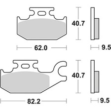 SBS 754PSI Brake Pads