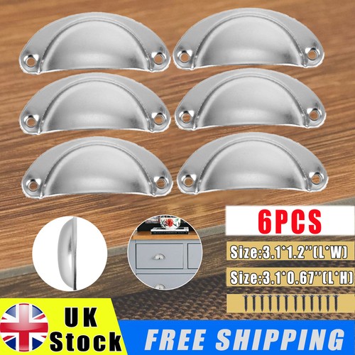 Shell cup handles silver - shell,