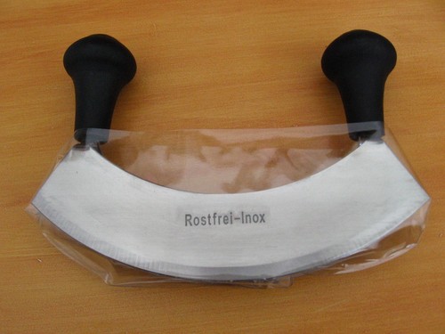 Mezzaluna twin blade herb - blade,