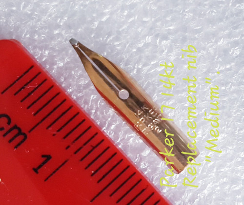 Parker 14ct gold - parker, "medium"