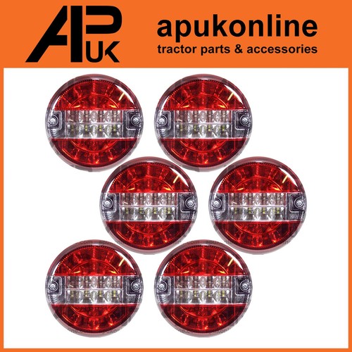 12v led inch round rear - led, 5.5