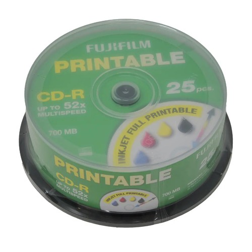 Fujifilm printable r - printable, cd-r