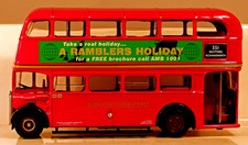 EFE - 10128B AEC RT LONDON TRANSPORT CENTRAL AREA RED (RAMBLERS HOLIDAY)