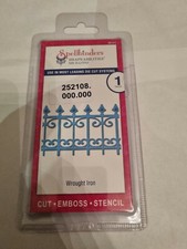 Spellbinders  - Wrought Iron - Die Cutter - S2-011- Excellent Condition 