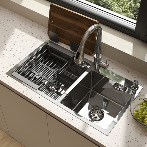 Silver kitchen sink stainless - kitchen,