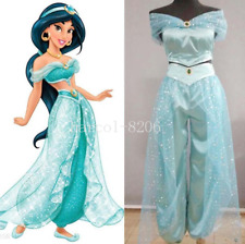 Princess Jasmine Aladdin Adult Children Cosplay Party Fancy Dress Costume Party