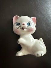 Ceramic Cute White Cat