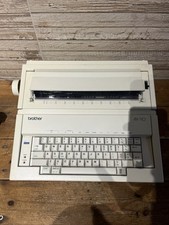 Vintage Electric Portable Brother Typewriter AX-110 - Powers On Untested