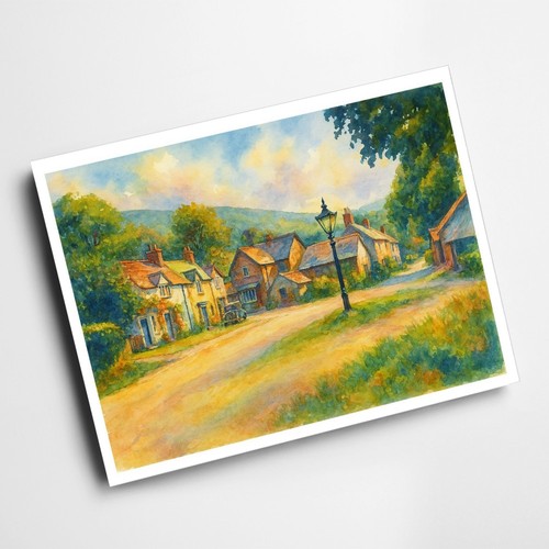Print village hotel - print, &