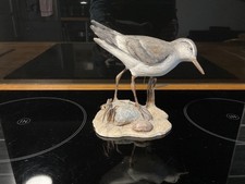 Hand-Carved SANDPIPER –