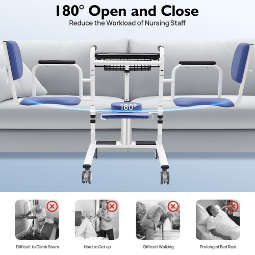 Hydraulic transfer chair - hydraulic,