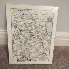 Vintage County Map of