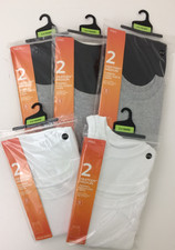 Kid's Thermal Vest 10 Pack Age 3-4 Years M&S Black White Grey Heatgen New F1