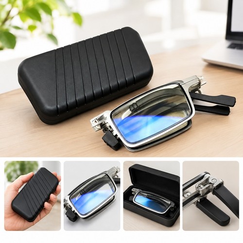 Folding reading glasses anti - folding,