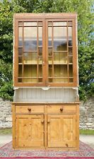 Victorian Estate kitchen / scullery cabinet and cupboard base in pine.