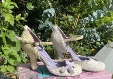 irregular choice Vintage Lace wedding"ICED GEM KELLY"  Gorgeous Rare Heels