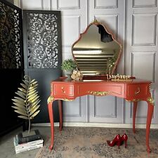 Red Dressing Table Dressing