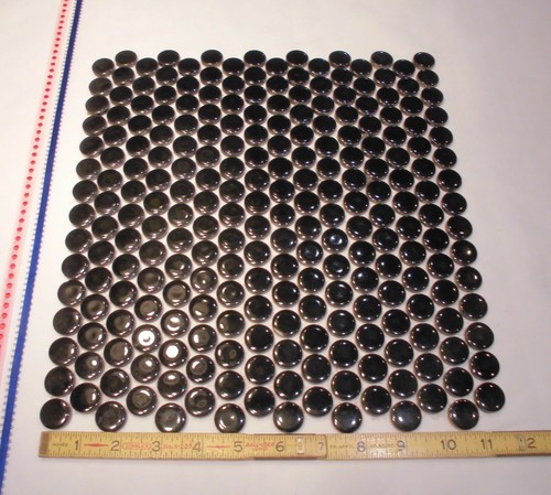 Sheet penny round - sheet:, black