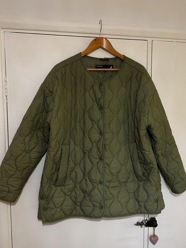 Kangol green quilted khaki - green,