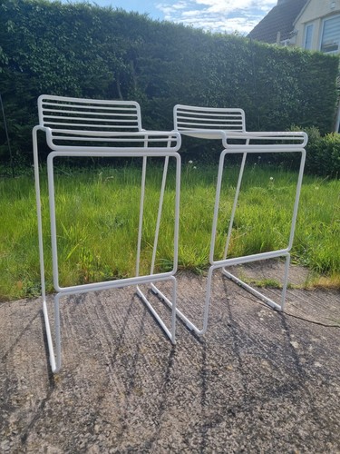 White hay hee - hee, stools