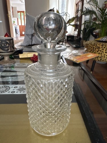 Baccarat glass perfume - , bottle